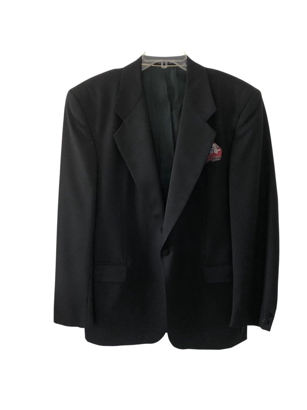 Vintage GGG Clothes Single Breasted Wool Sport Coat Size 41/35R